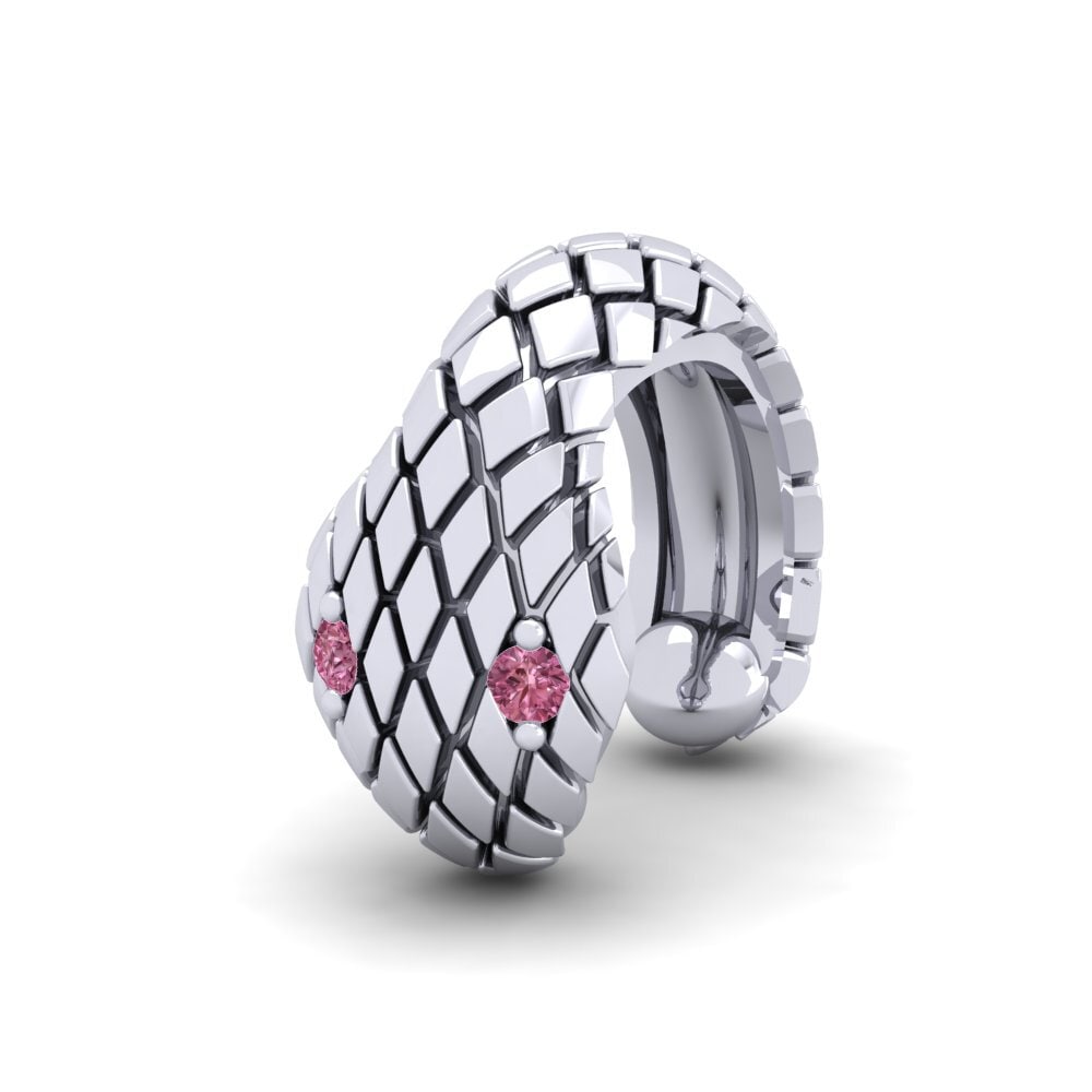 Grenat de Rhodolite Boucle d'oreille femme Mechta