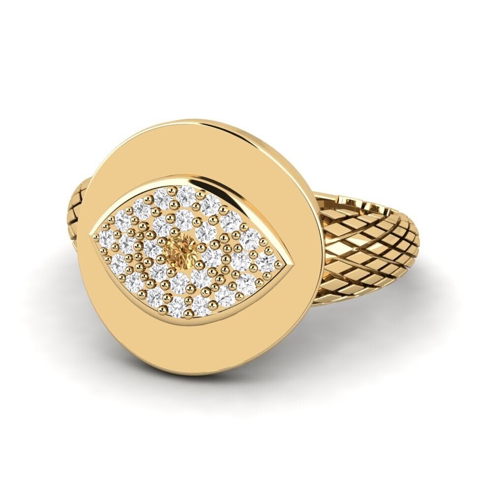 Brown Diamond Ring Yuxu