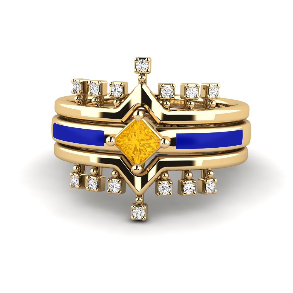 Citrin Ring Eormenga SET