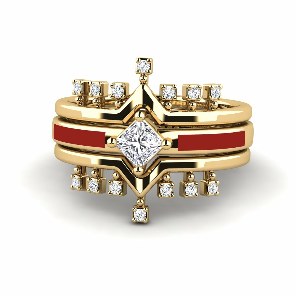 Bagues Diamant De Synthèse Enhancer