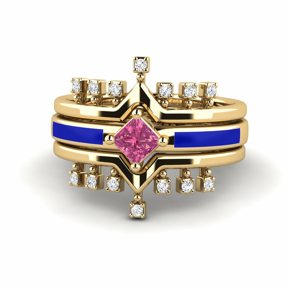 Bagues Tourmaline Rose Enhancer