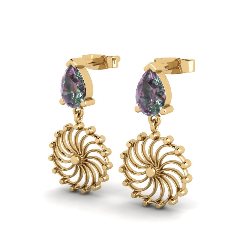 Mystic Topaz Women's Earring Autel