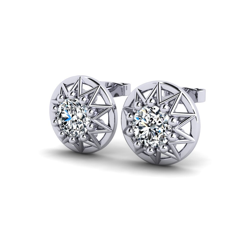 White Silver Women's Earring Famisroods