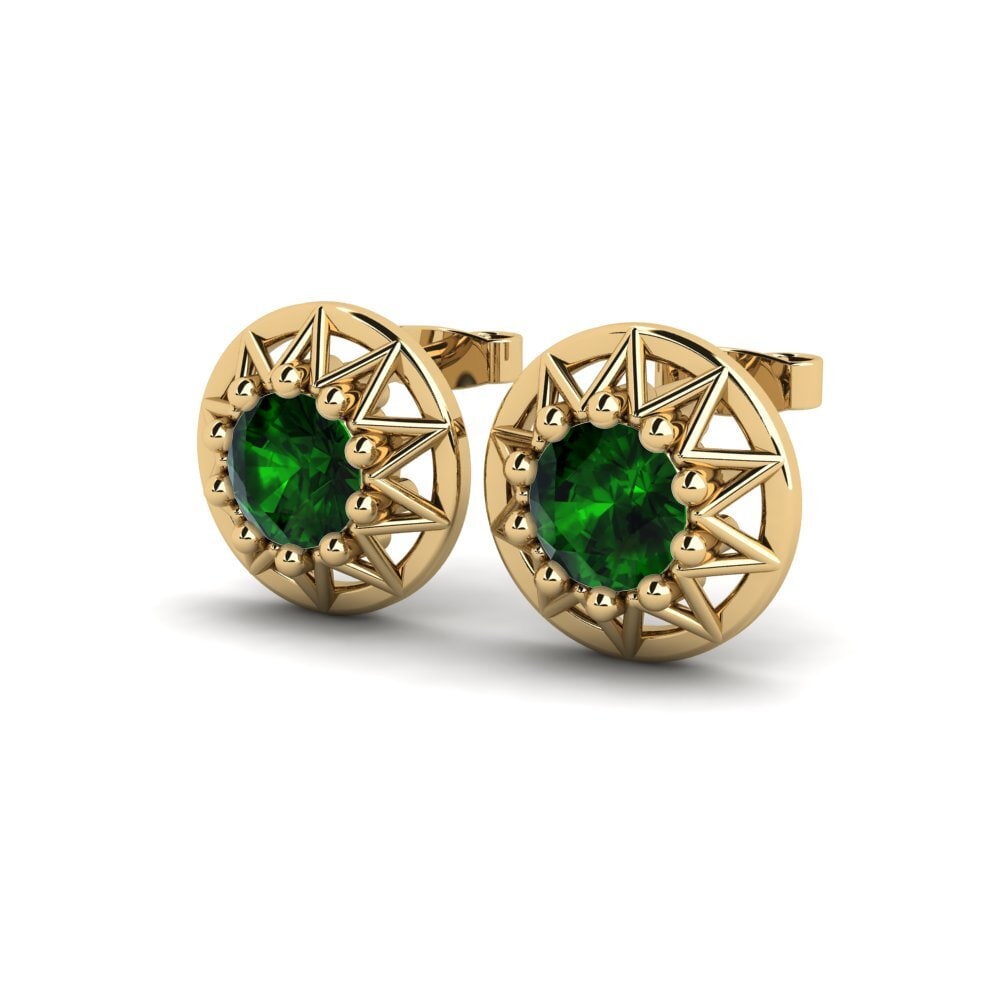 Green Tourmaline Women's Earring Famisroods