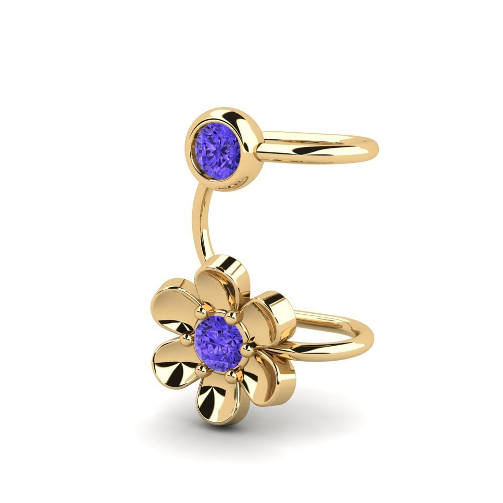 Tanzanite Boucle d'oreille femme Nples