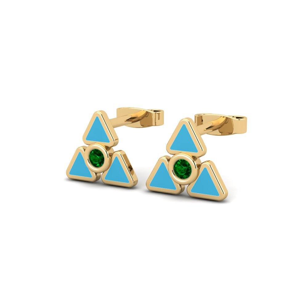 Circonita Verde Pendiente de mujer Adventuress
