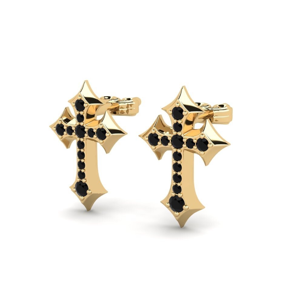 Schwarzer Diamant Damen ohrring Ailmen