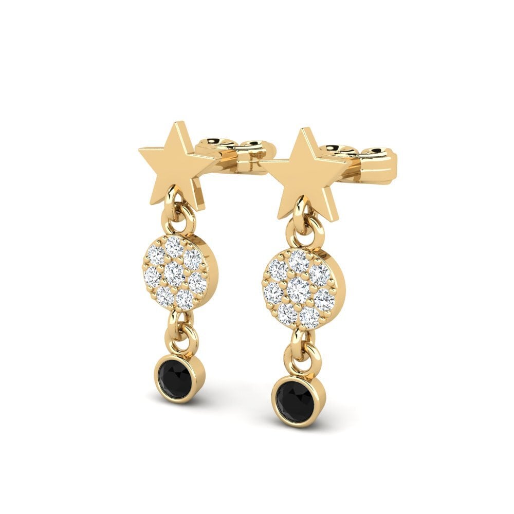 Black Sapphire Women's Earring Lenyyse