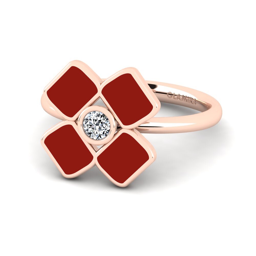 Rotgold 375 Ring Arroketo