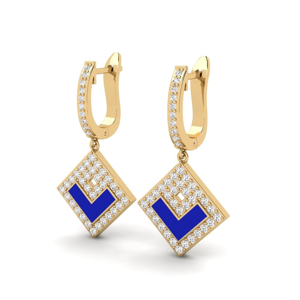 Moissanita Pendiente de mujer Avene