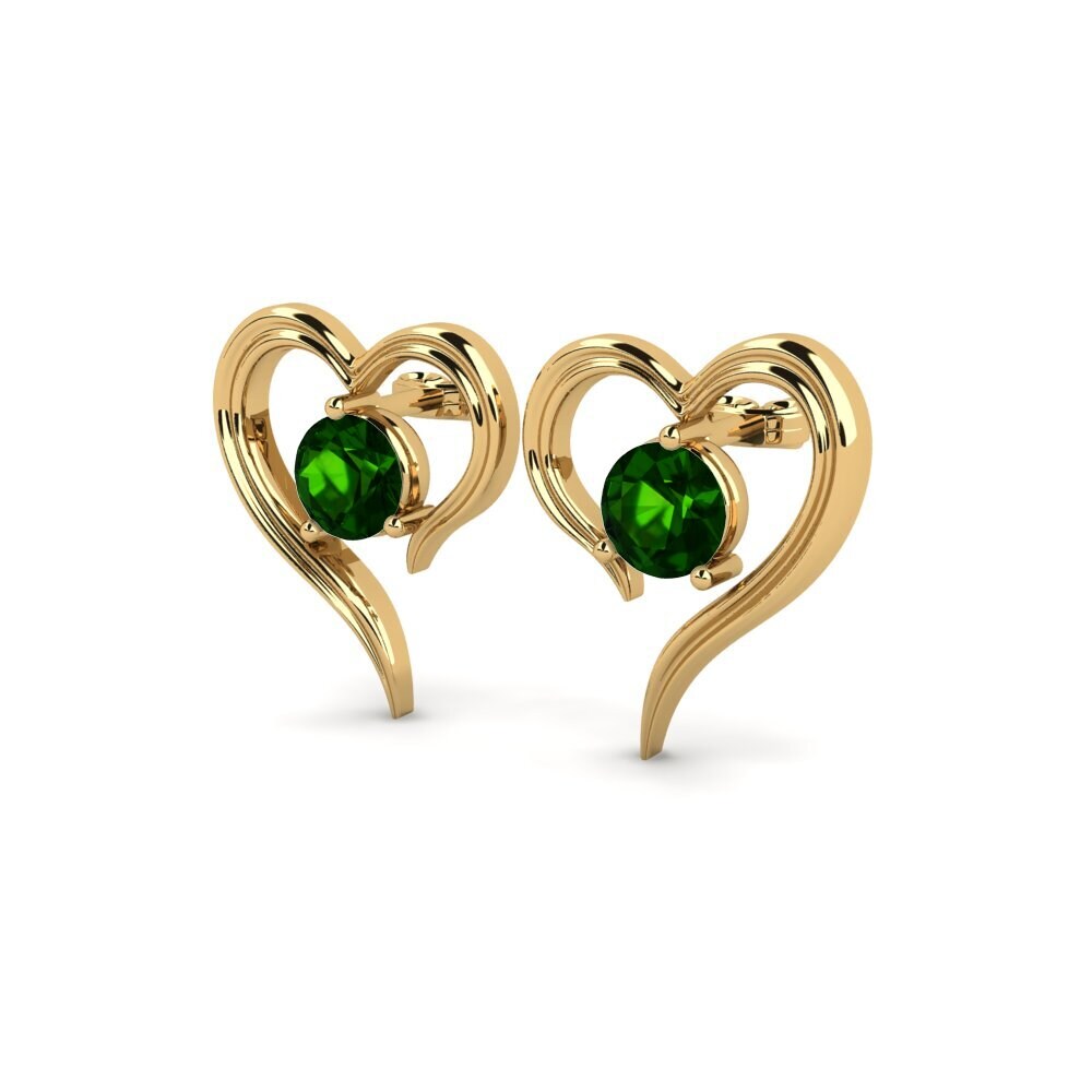 Green Tourmaline Women's Earring Busbyer