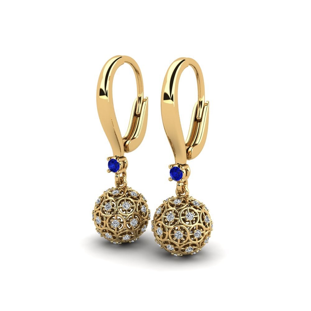 Sapphire Women's Earring Daglotajan