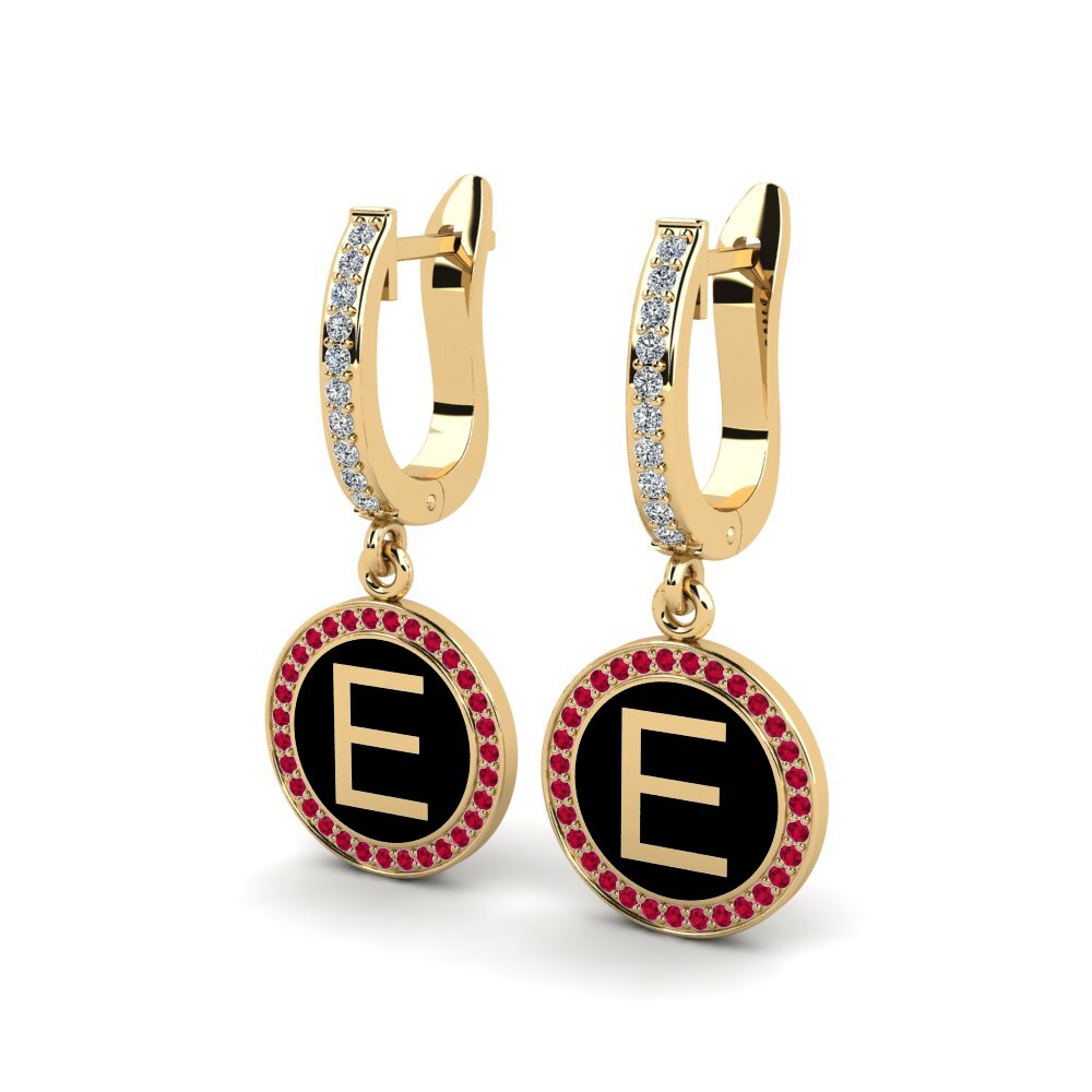 Ruby Women's Earring Elmolt - E