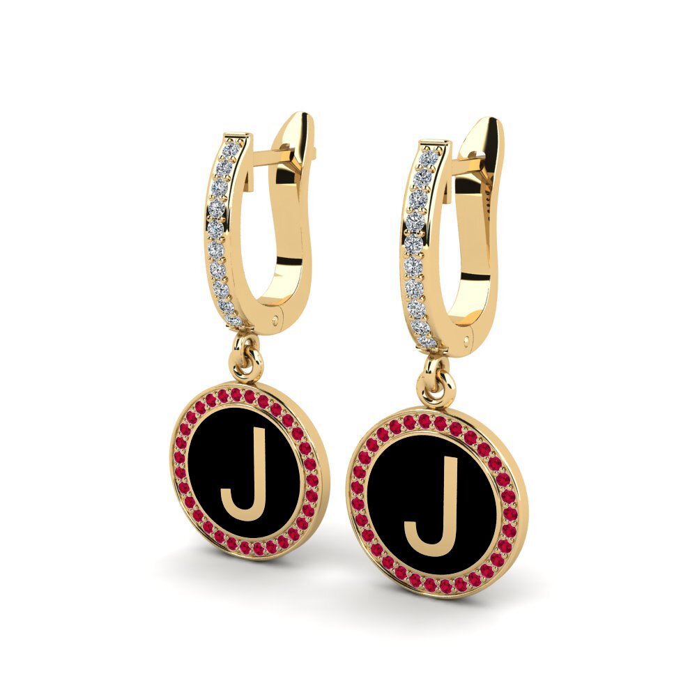 Ruby Women's Earring Elmolt - J