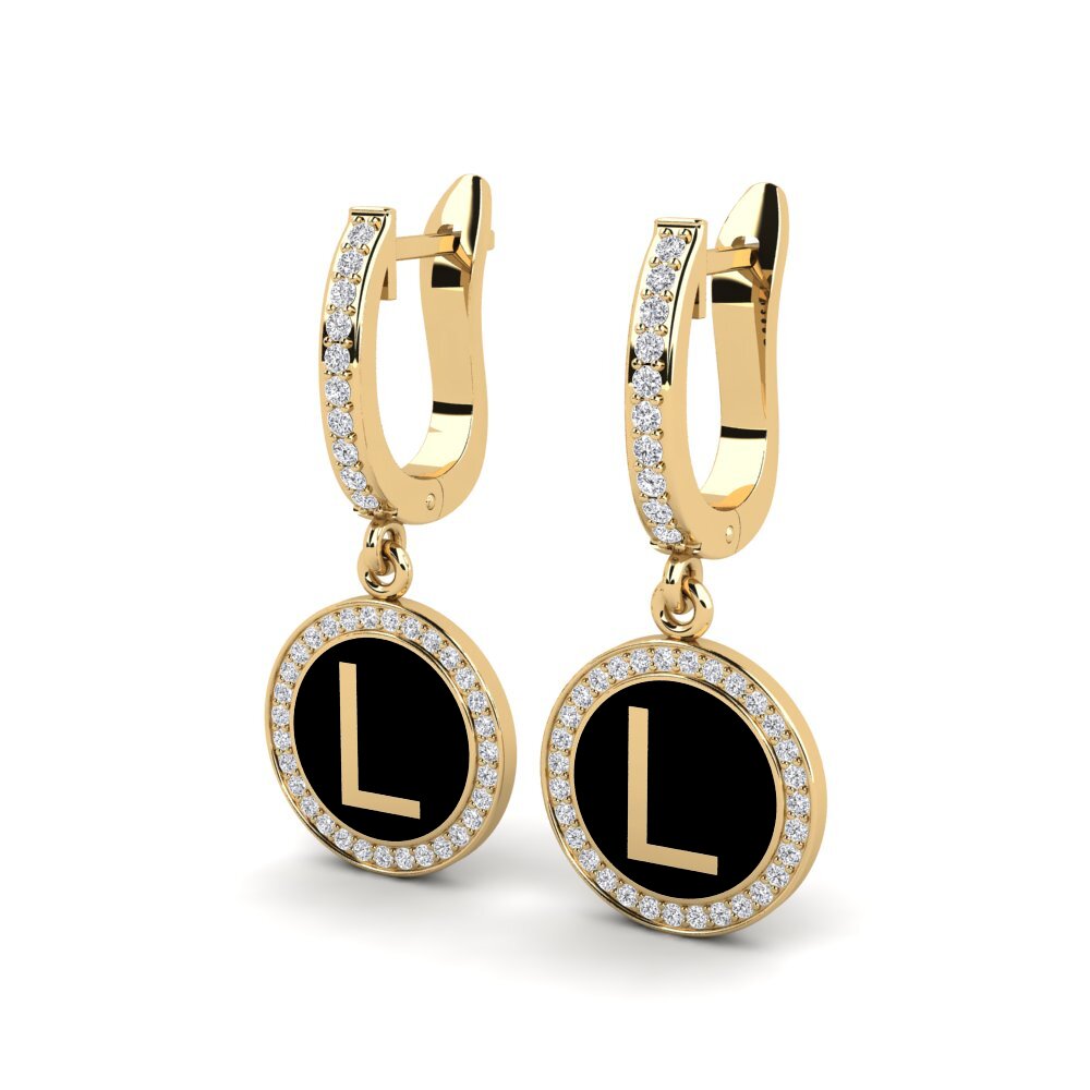 Diamond Women's Earring Elmolt - L