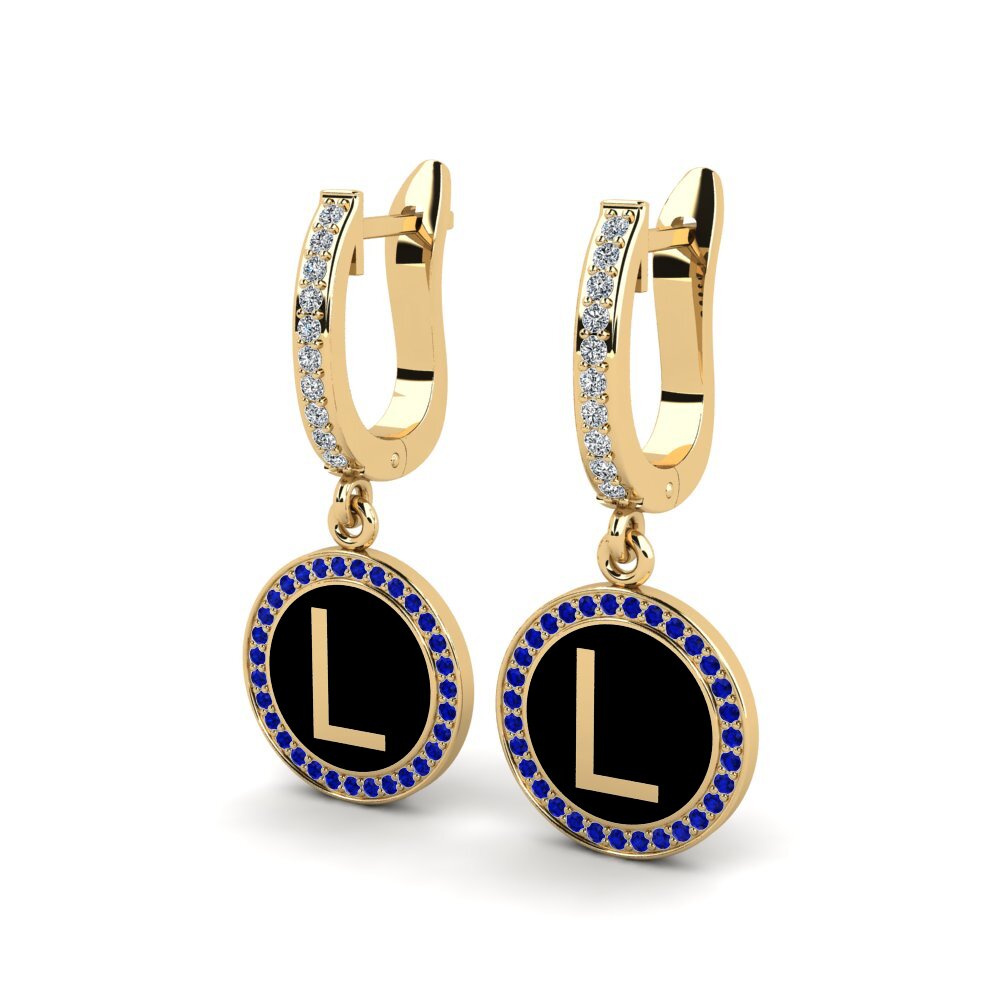 Sapphire Women's Earring Elmolt - L
