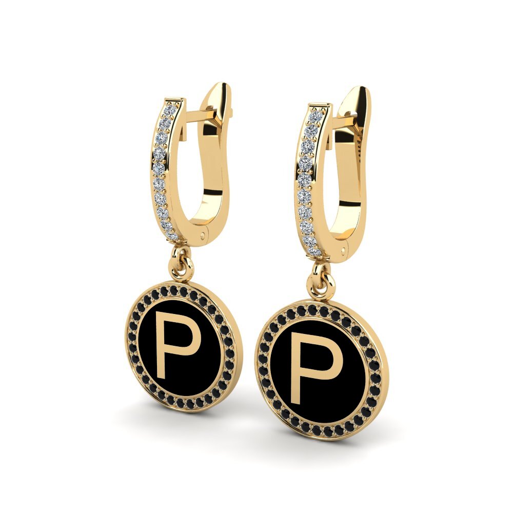 Black Diamond Women's Earring Elmolt - P