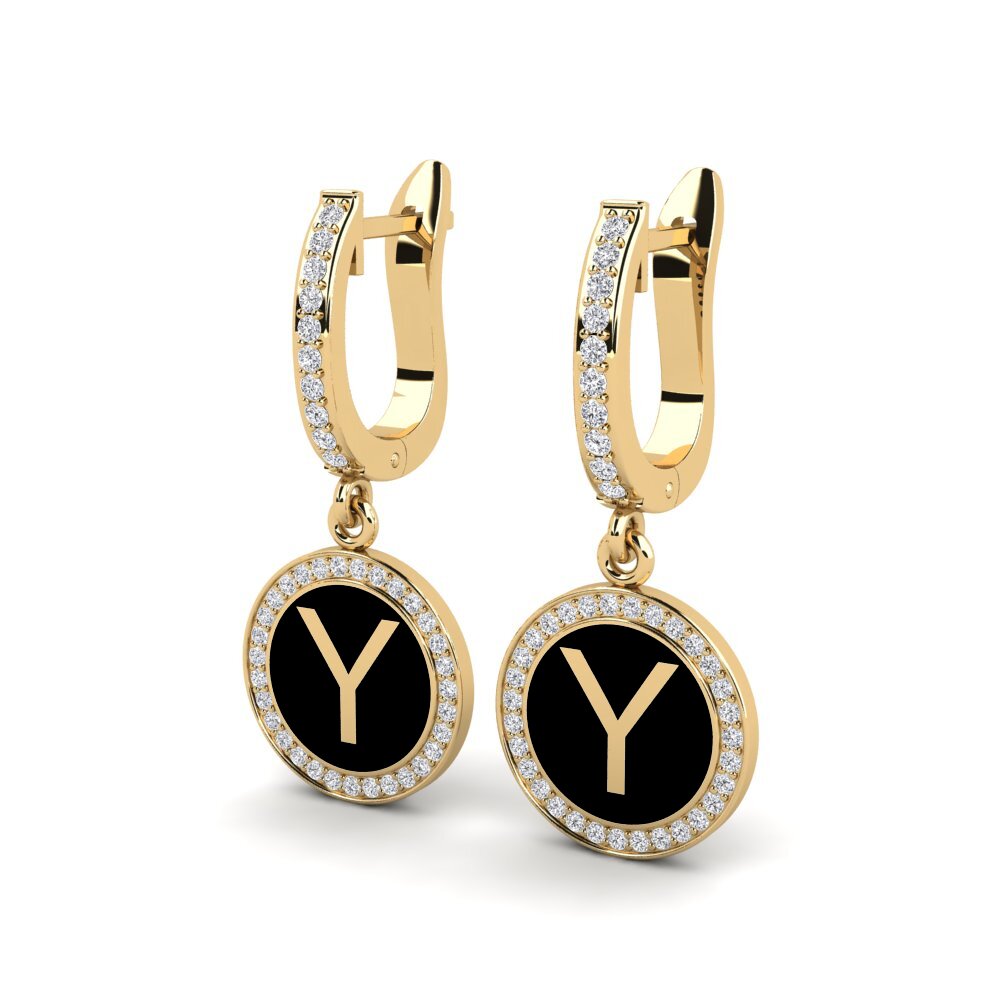 Diamond Women's Earring Elmolt - Y