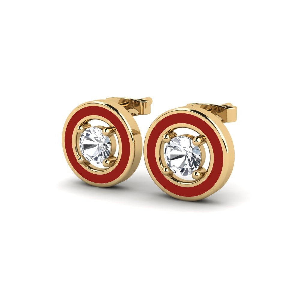 Zircone Bianco Orecchino da donna Ausce