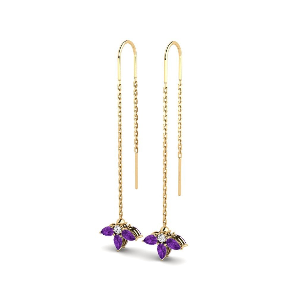 Amethyst Women's Earring Erturot