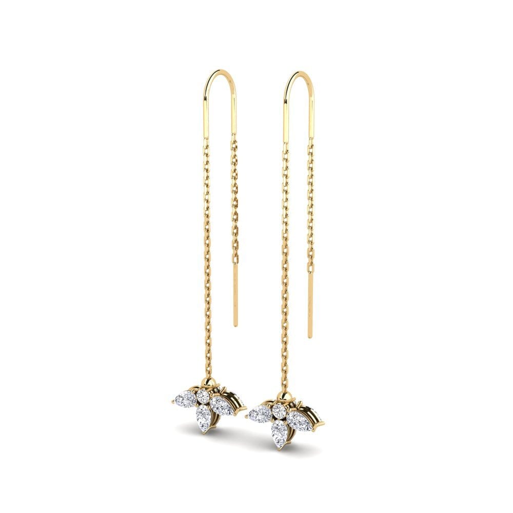 Moissanite Brincos Feminino Erturot