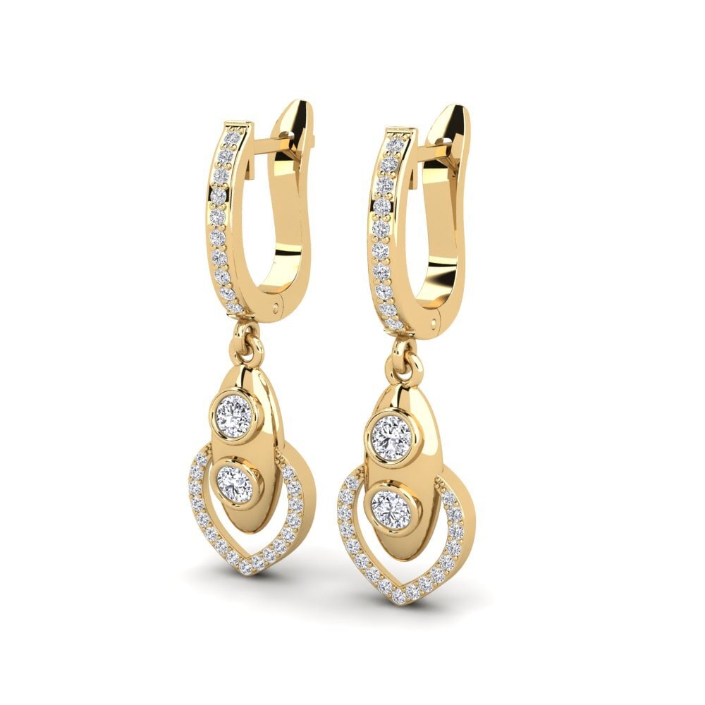 Laboratorium Gekweekte Diamant Dames Oorbellen Lowry