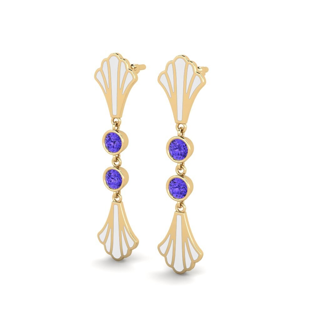 Tanzanite Orecchino da donna Luluent