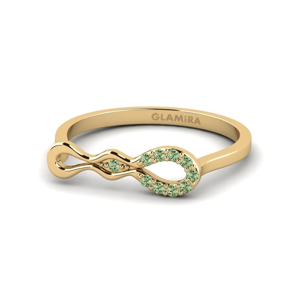 Green Diamond Ring Aravida