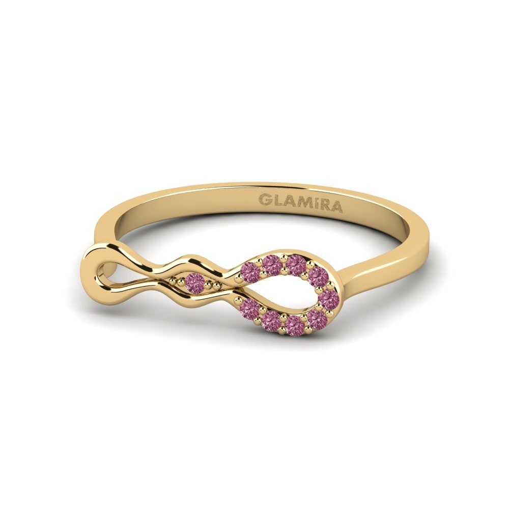 Rhodolite Garnet Ring Aravida
