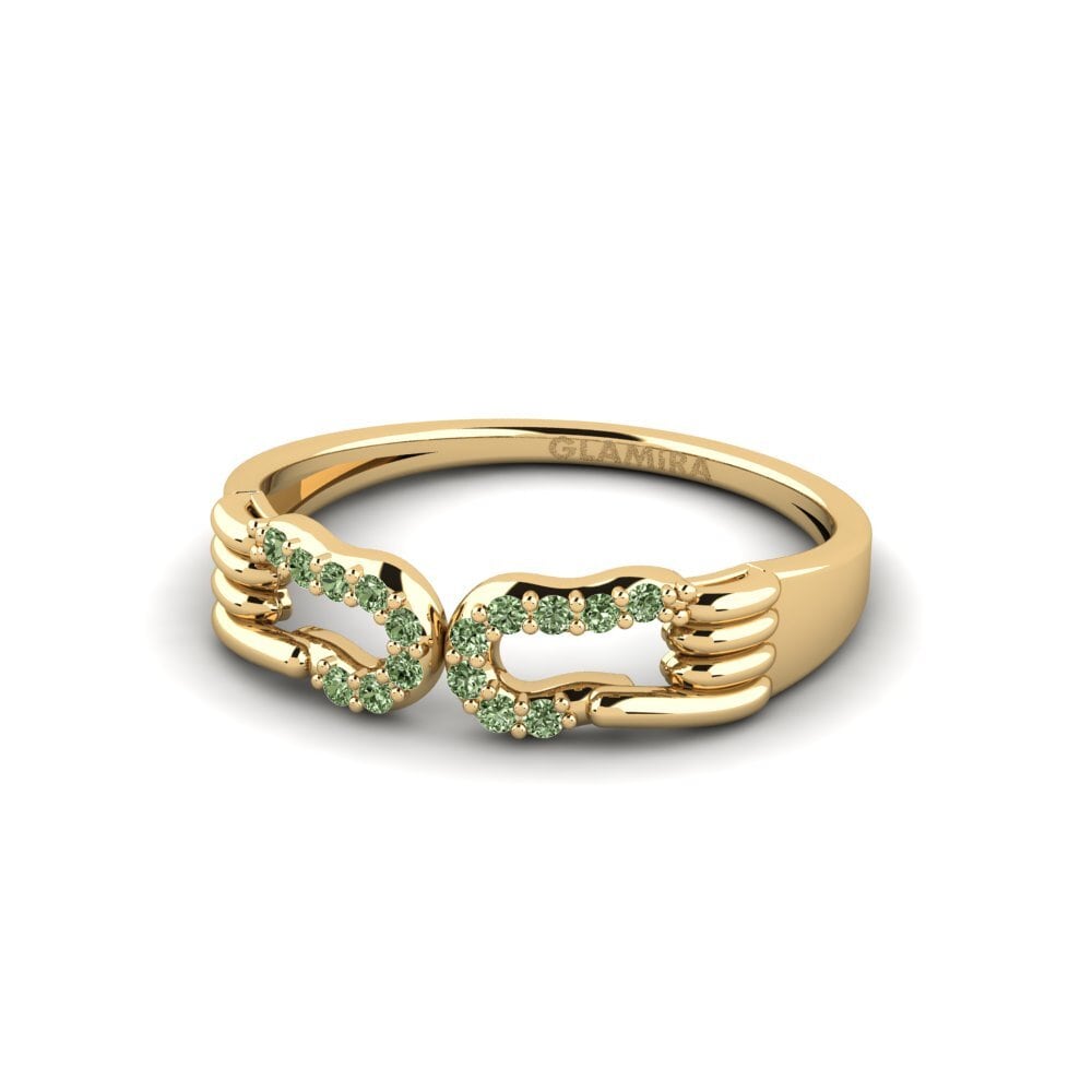 Green Diamond Ring Beleaguer