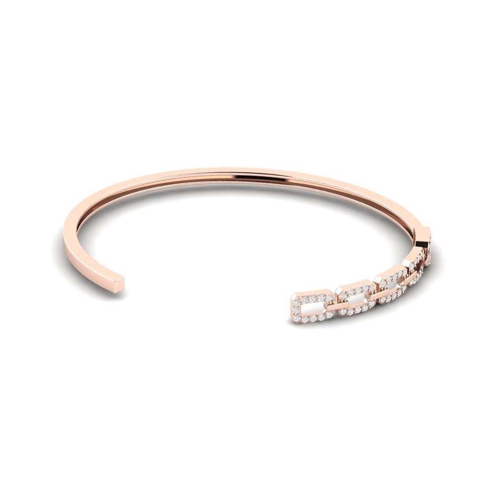 9ct Rose Gold Women's Bracelet Cakaki