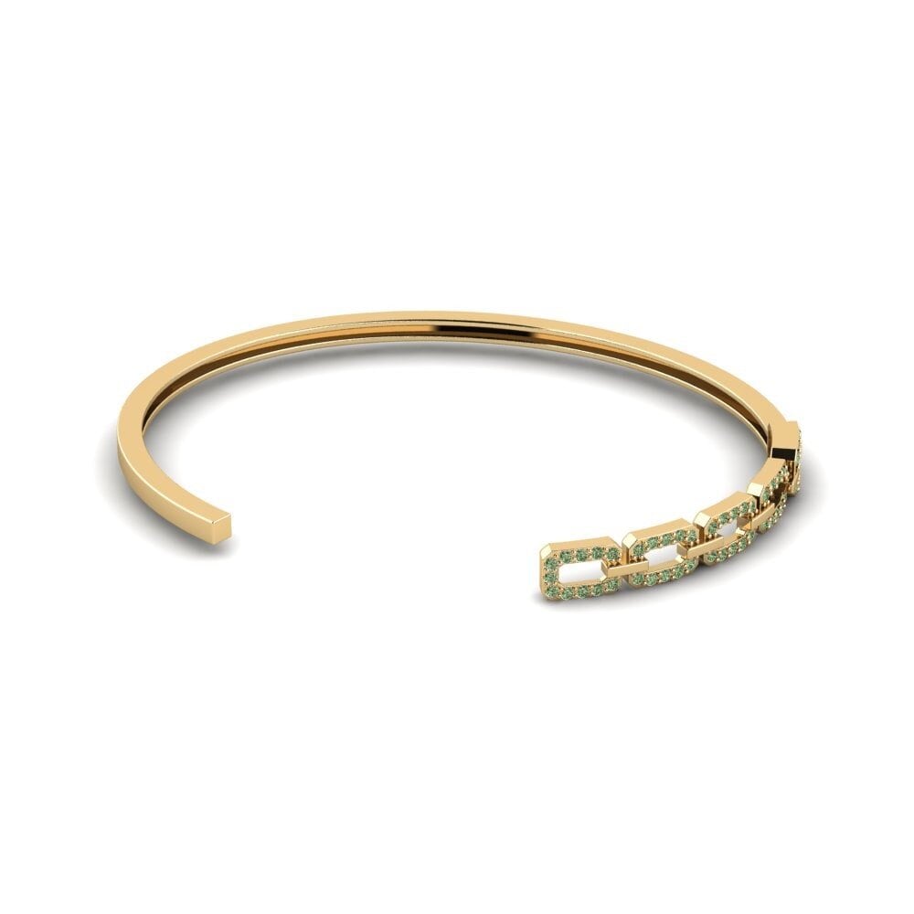 Green Diamond Women's Bracelet Cakaki