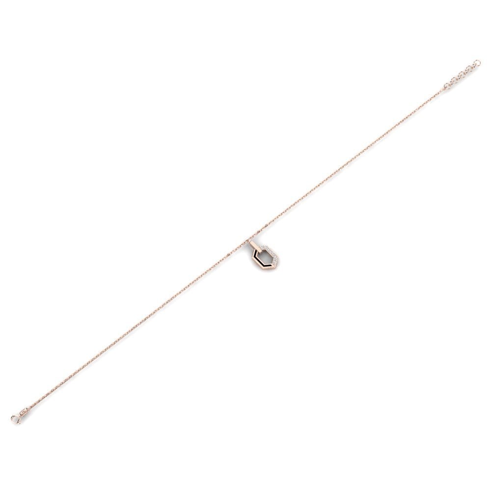 9ct Rose Gold Women's Bracelet Cardamom