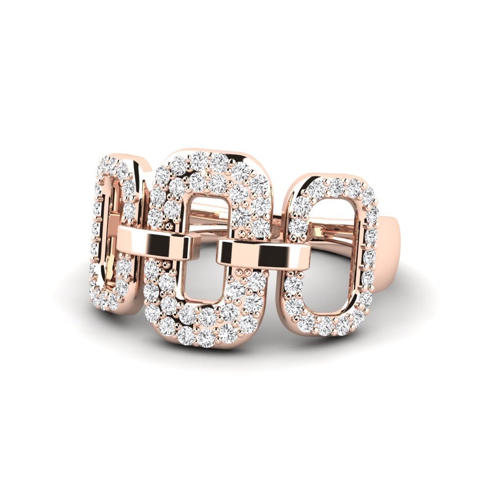 9ct Rose Gold Ring Ciall