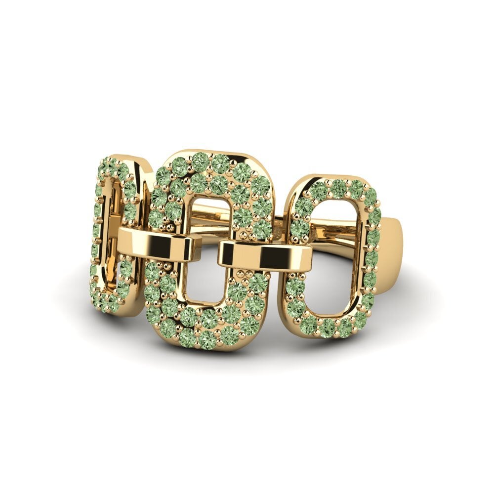 Green Diamond Ring Ciall
