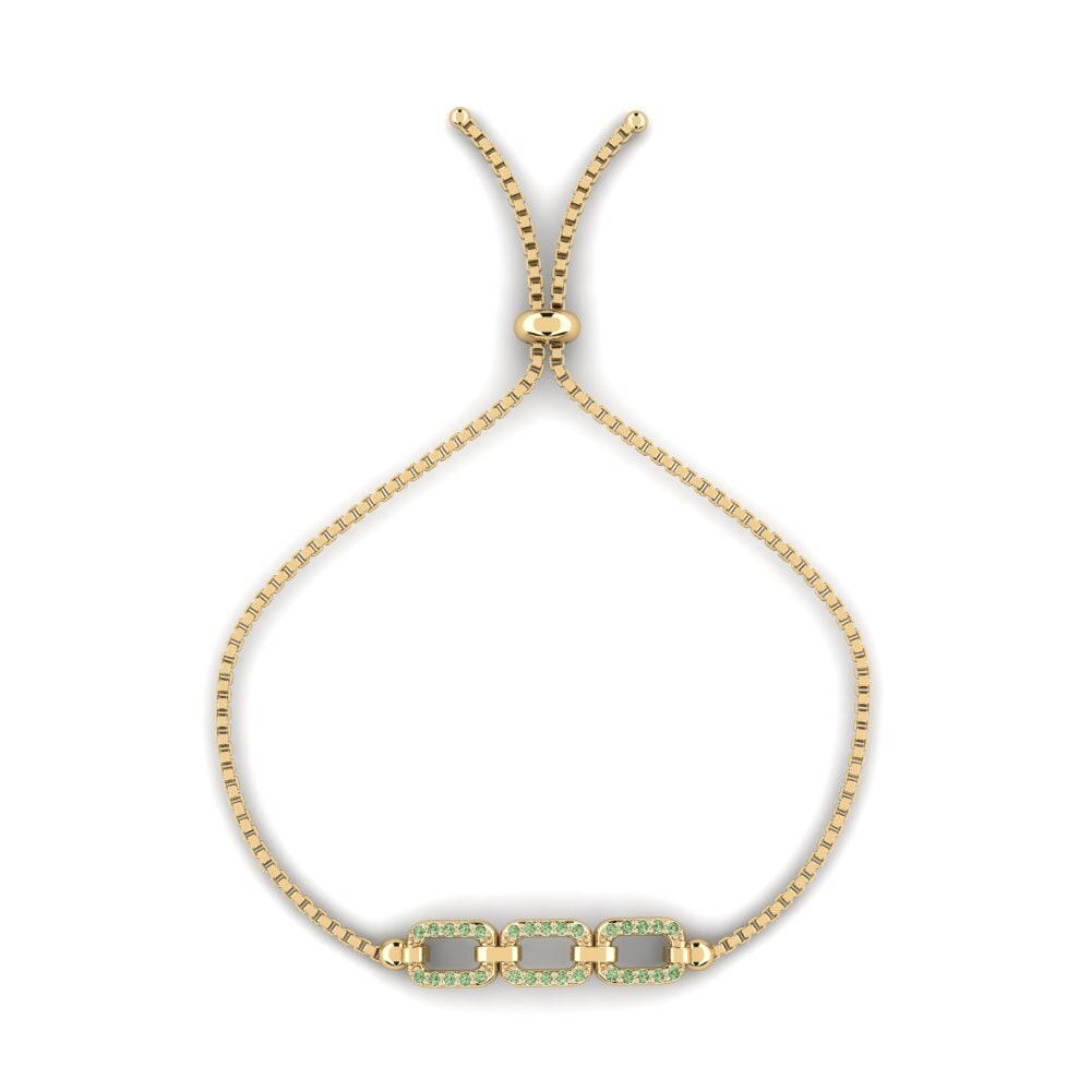 Green Diamond Women's Bracelet Dapper