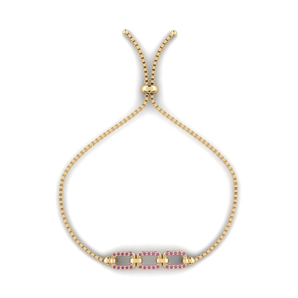 Rhodolite Garnet Women's Bracelet Dapper