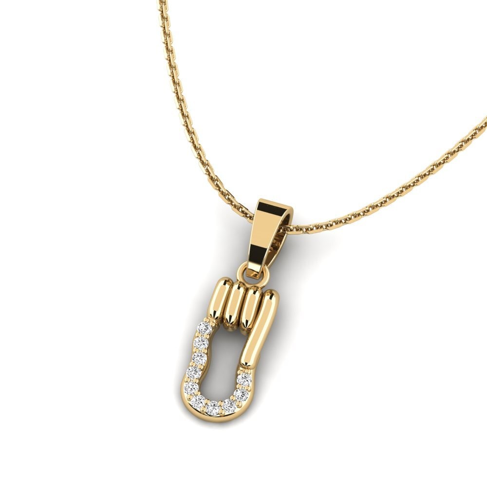 Moissanite Women's Pendant Ebullience