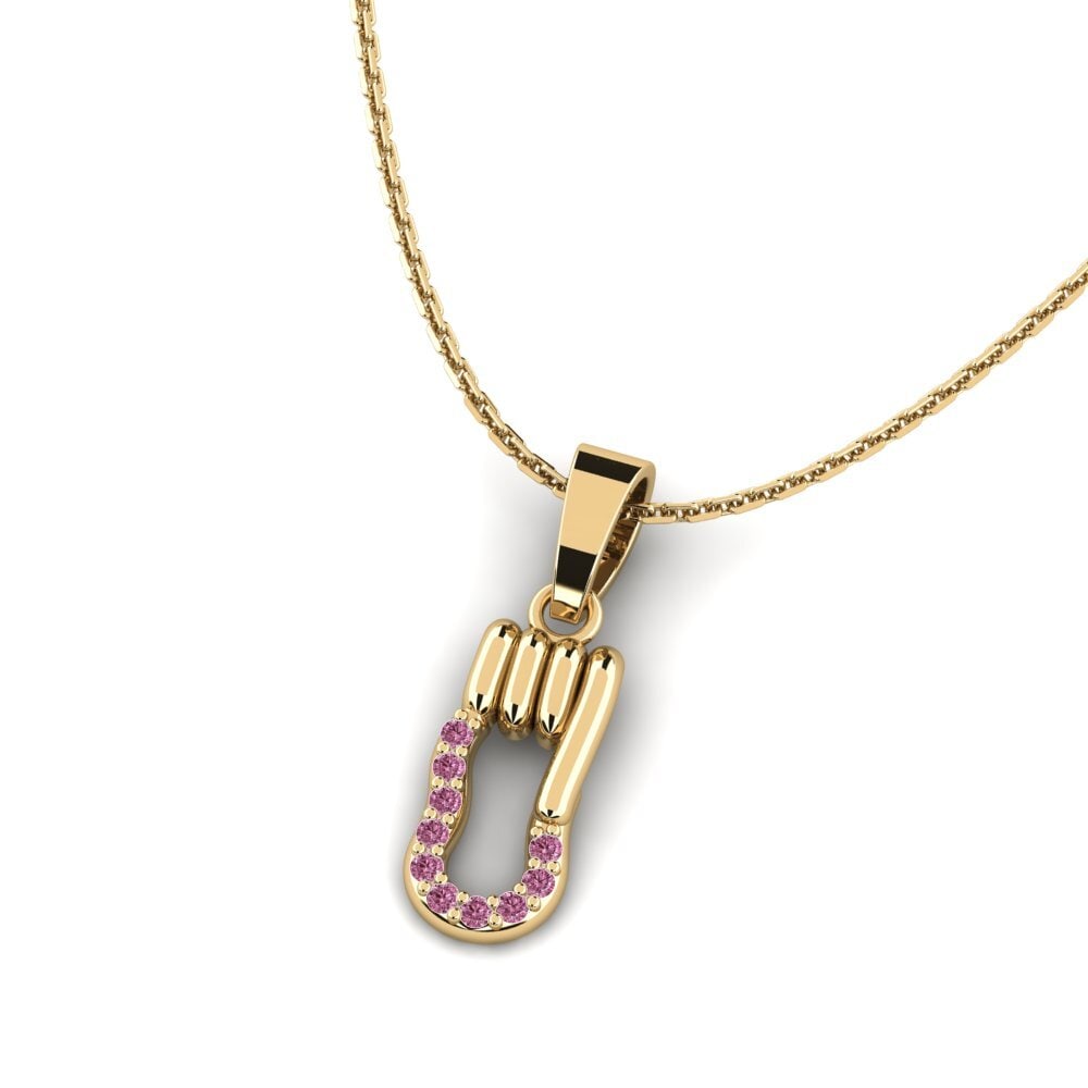Rhodolite Garnet Women's Pendant Ebullience