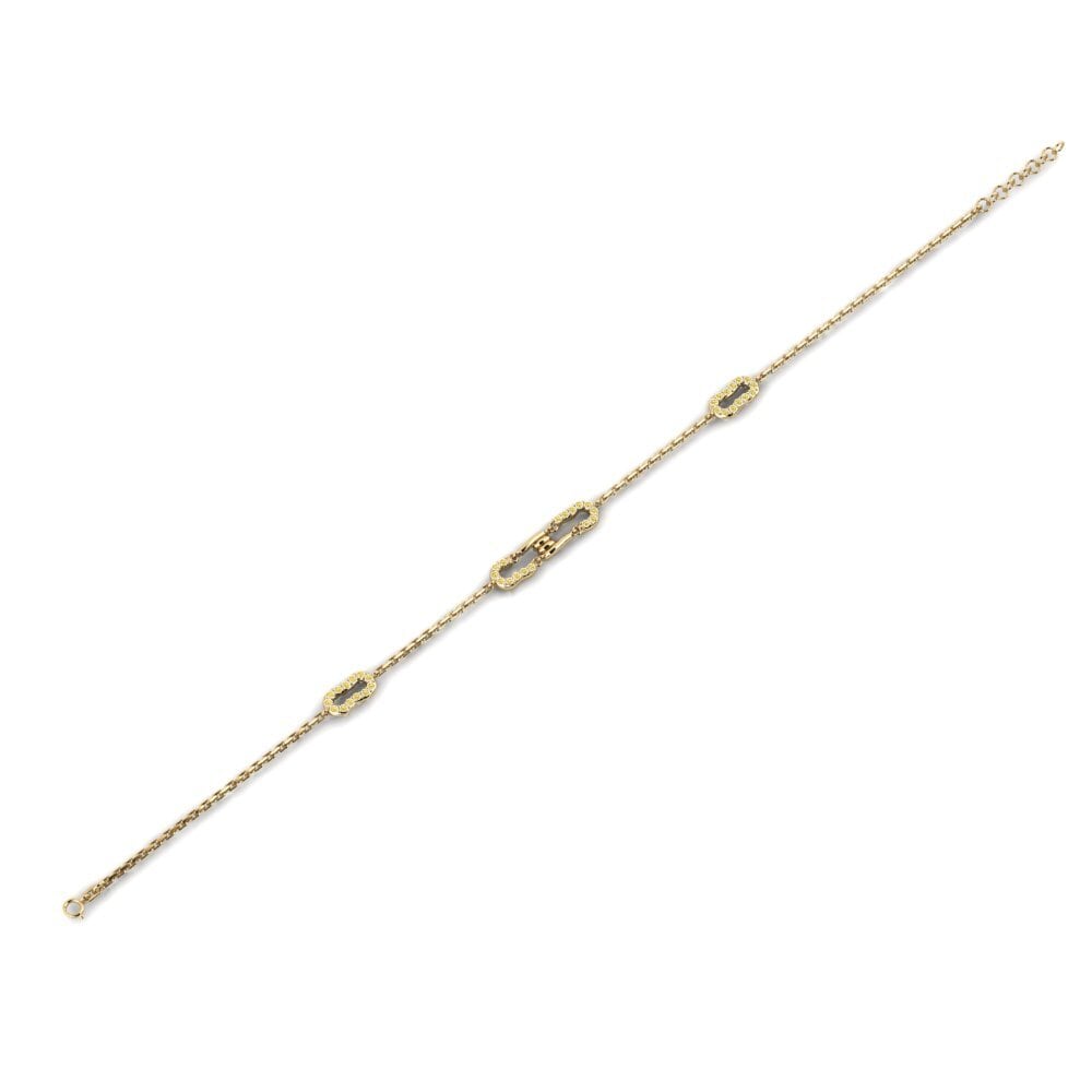 Diamante Amarillo Pulsera de Mujer Emollient