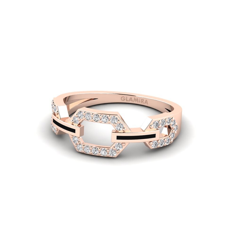 9ct Rose Gold Ring Figree