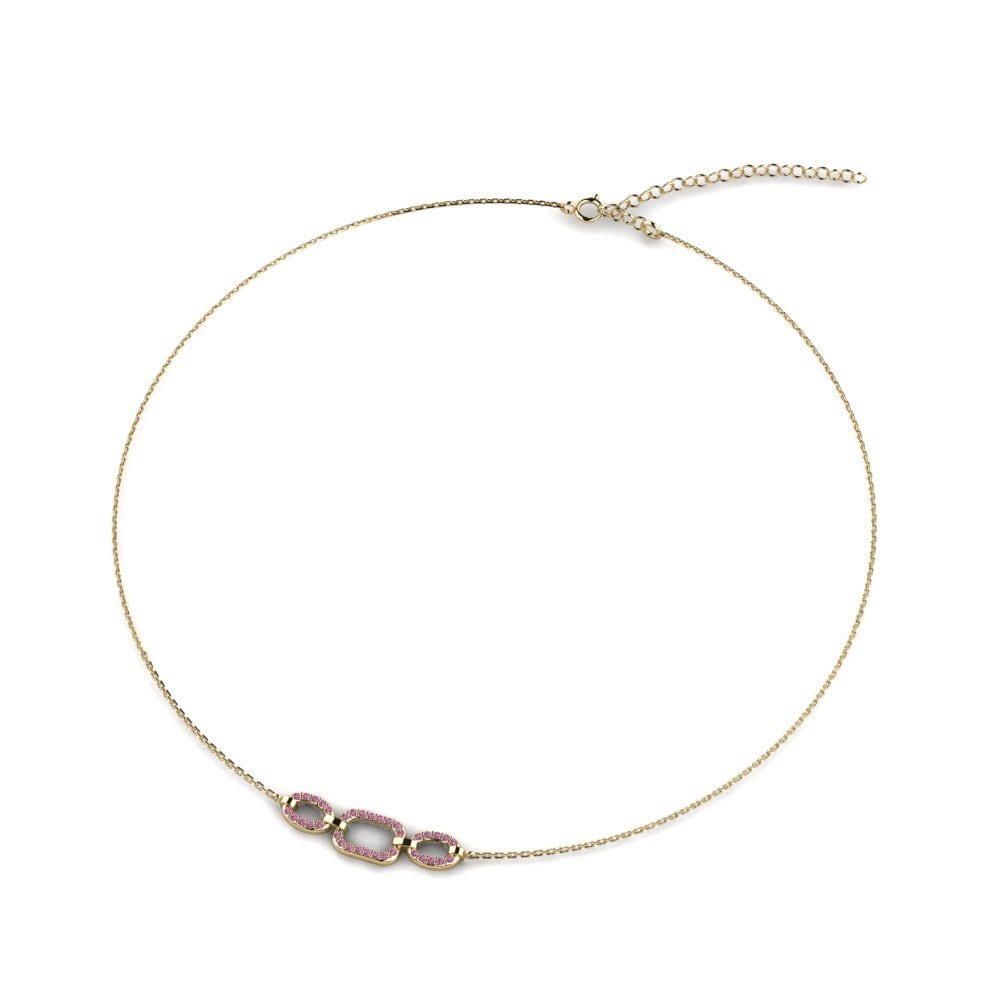 Rhodolite Garnet Women's Choker Necklace Geesinimo