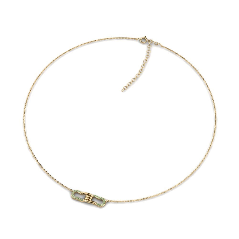Green Diamond Women's Choker Necklace Gossamer