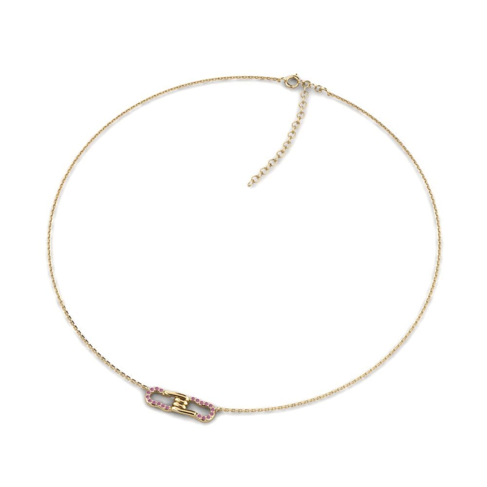 Rhodolite Garnet Women's Choker Necklace Gossamer
