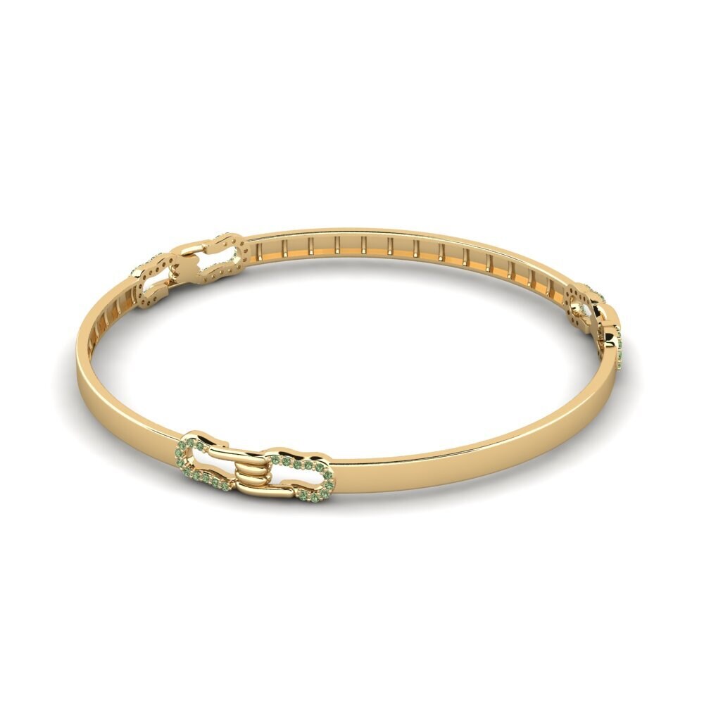 Green Diamond Women's Bangle Imbroglio