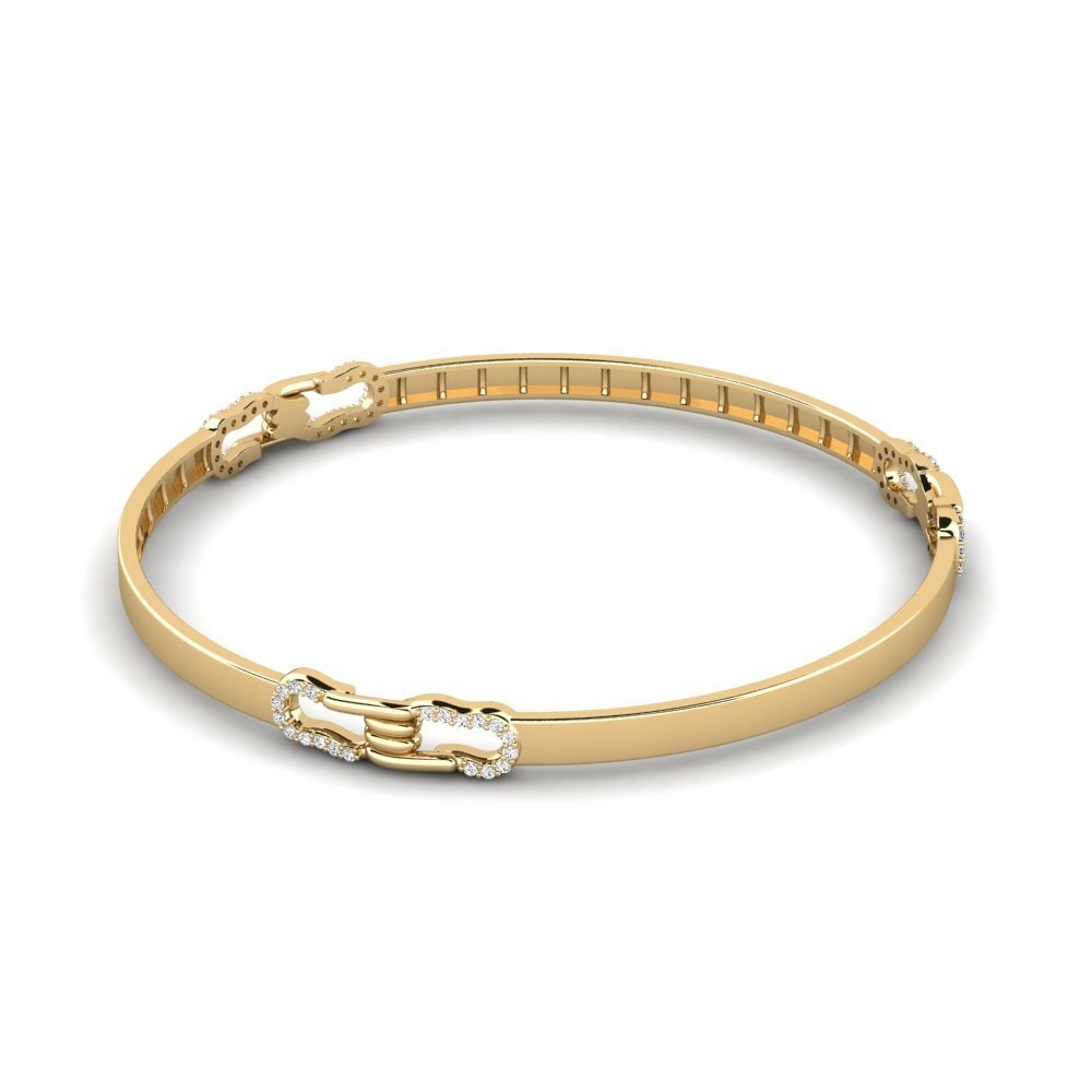Moissanite Women's Bangle Imbroglio