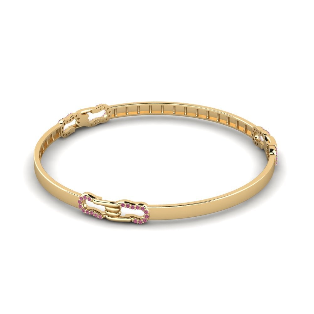 Rhodolite Garnet Women's Bangle Imbroglio