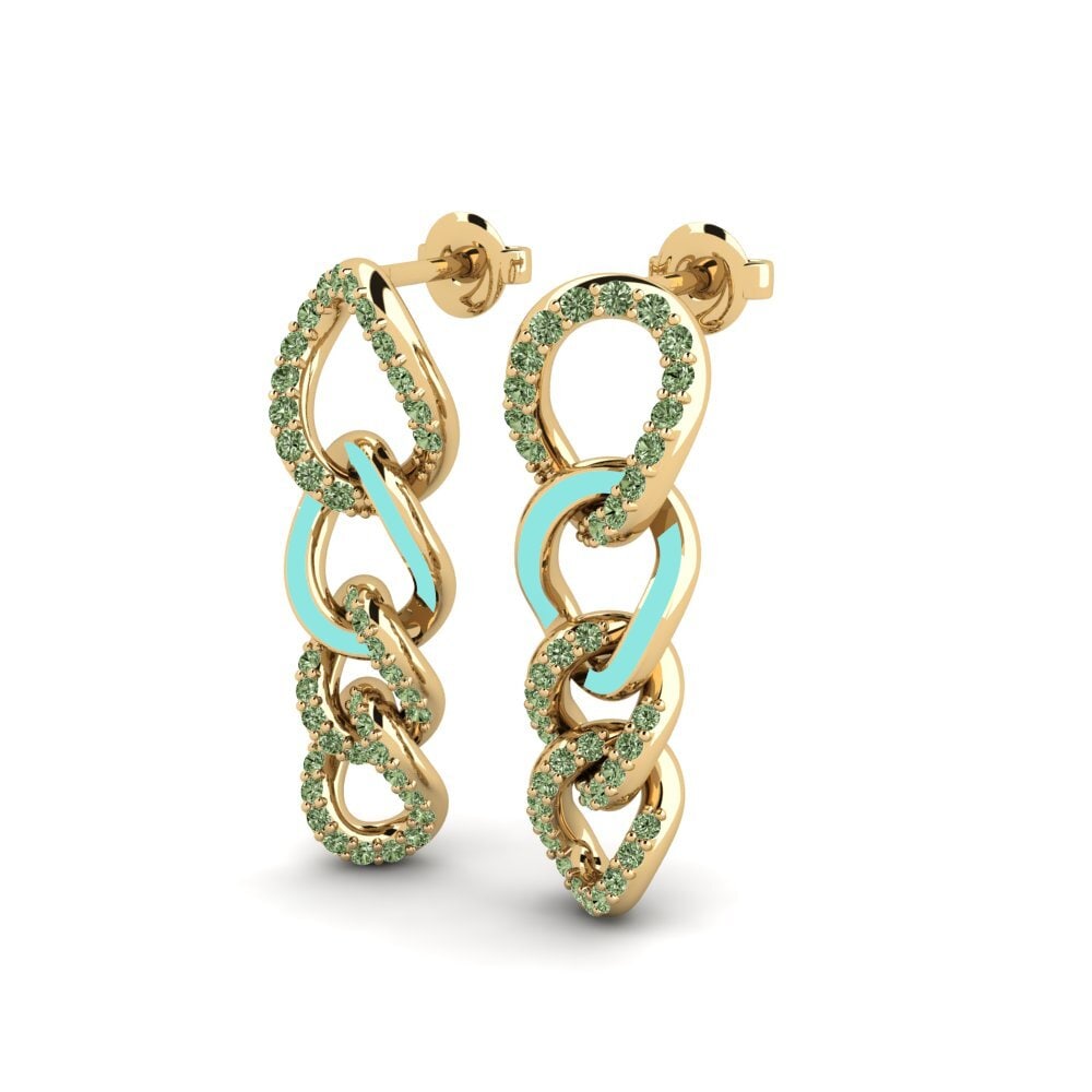 Diamante Verde Pendiente de mujer Lerato