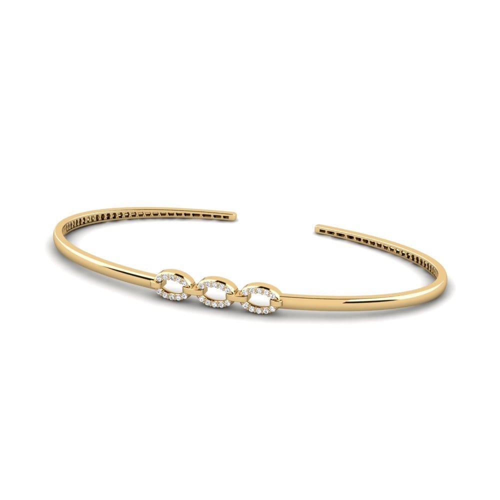 Moissanite Palm Cuff Matapang