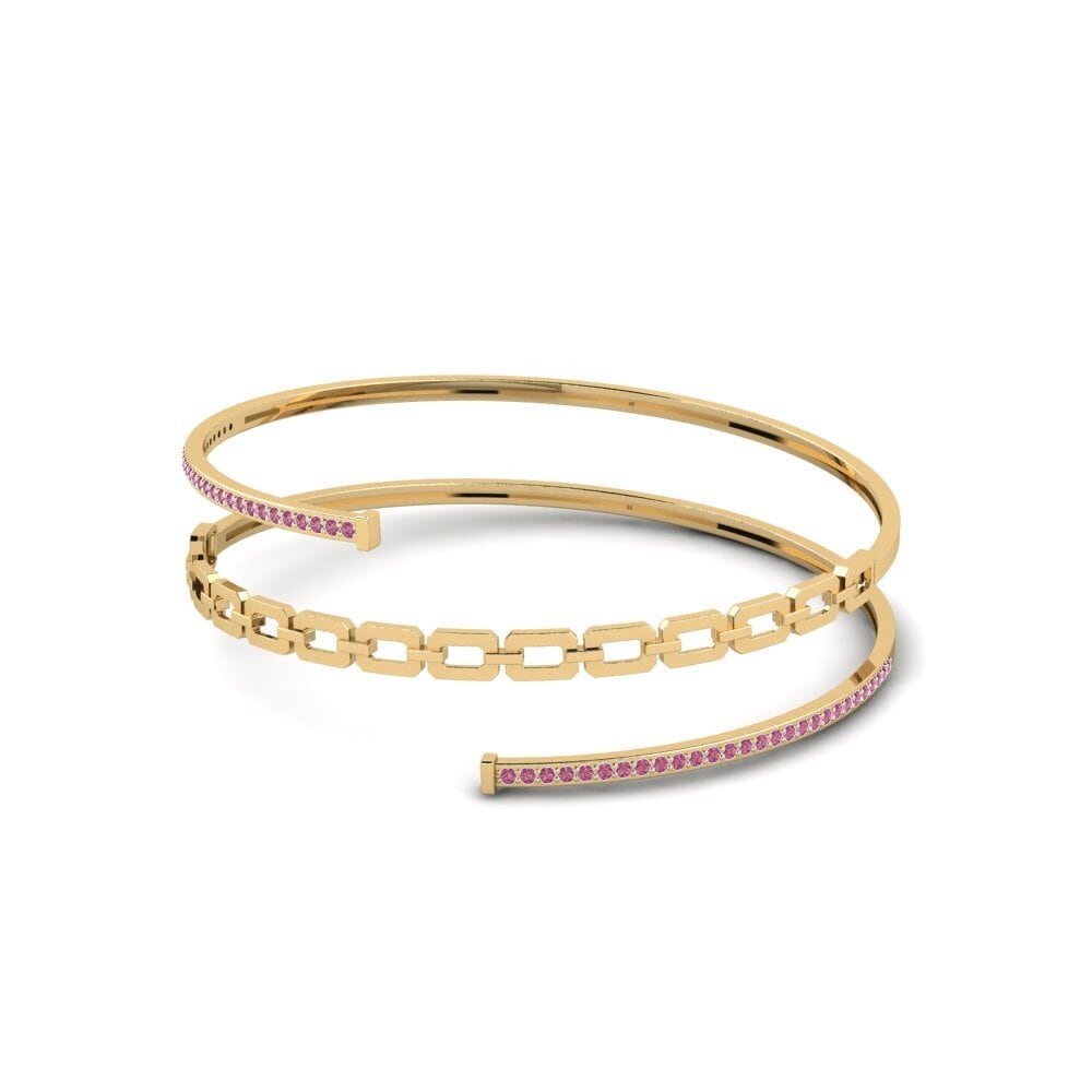 Rhodolite Garnet Women's Bangle Mirakel
